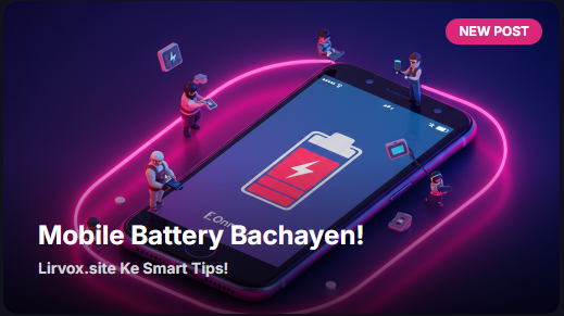Mobile Par Games Khelte Waqt Battery Kaise Bachayen? gevoin.online Ke Smart Tips!