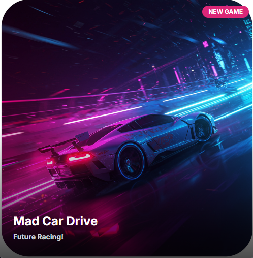Mad Car Drive Future Racing