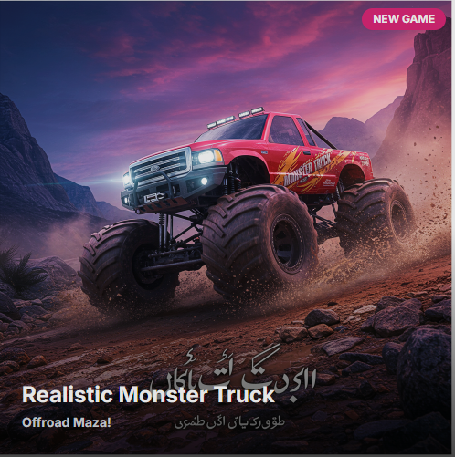 Realistic Monster Truck Offroad Simulator