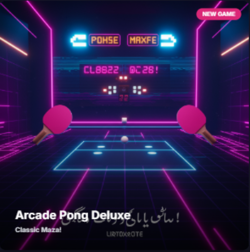 Arcade Pong Deluxe